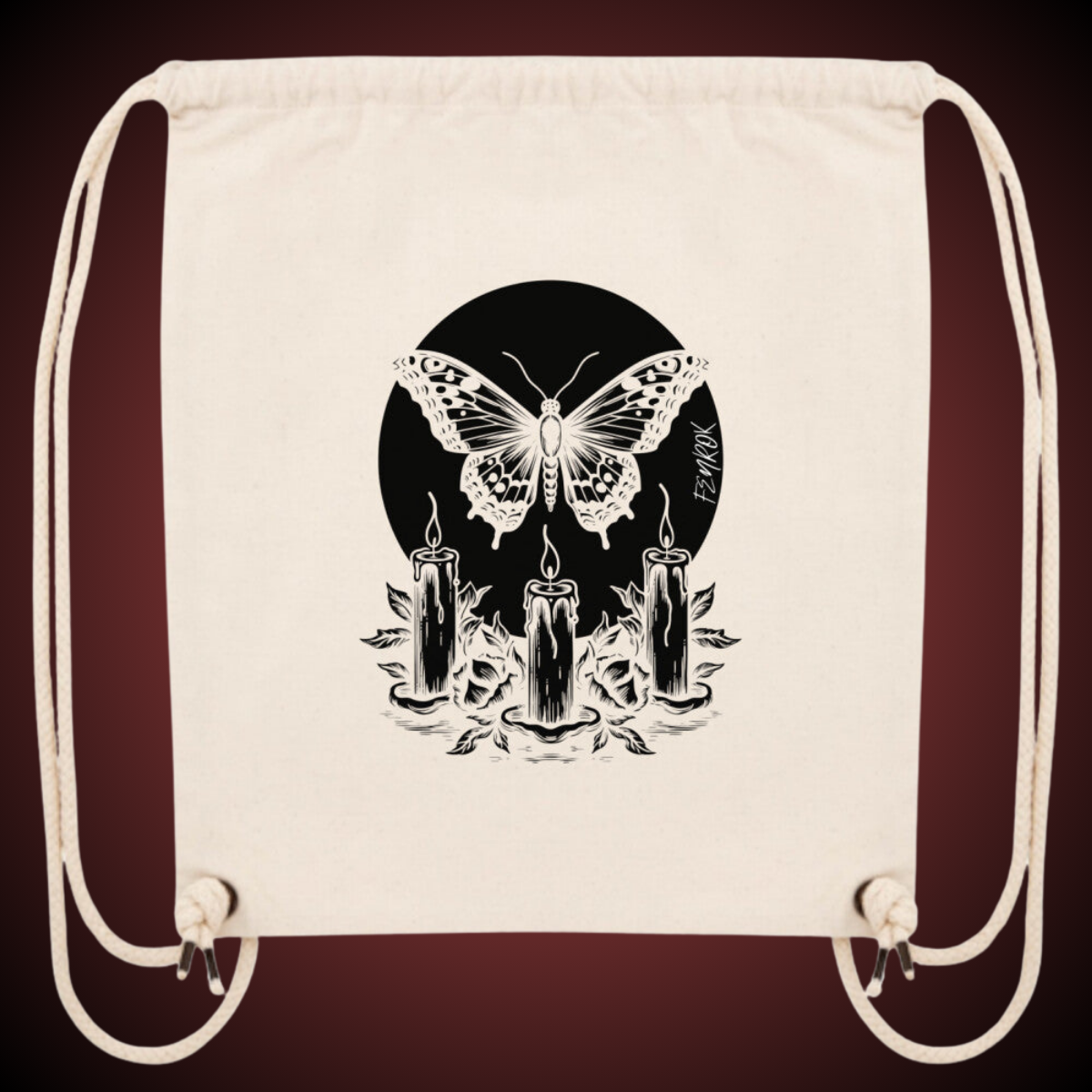 Moth n Candle - Gym Bag
