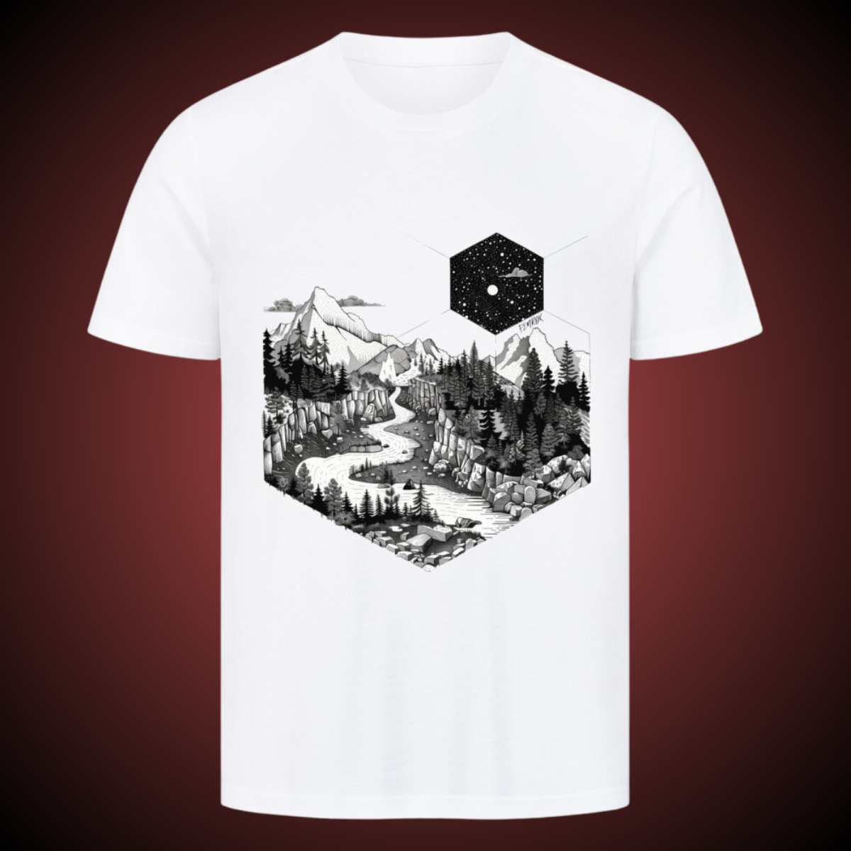 Wilderness - Herren Shirt Frontprint