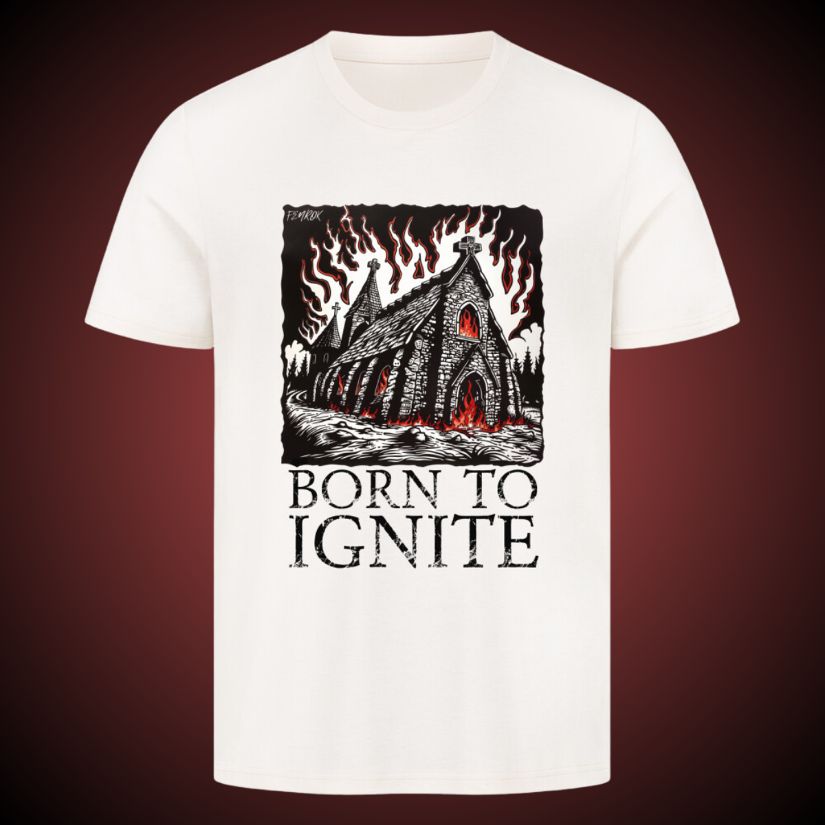 Born To Ignite - Herren Shirt Frontprint