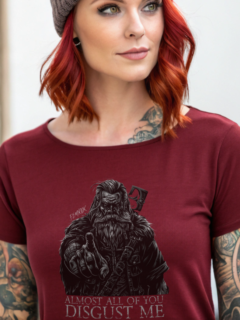 Almost - Damen Shirt Frontprint