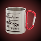Abenteuer - Edelstahl-Tasse mit Karabiner