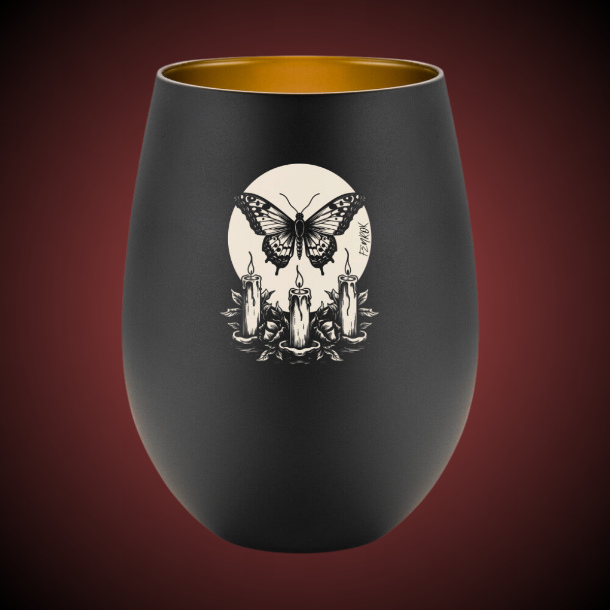 Moth n Candle - Windlicht