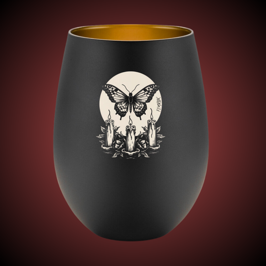 Moth n Candle - Windlicht