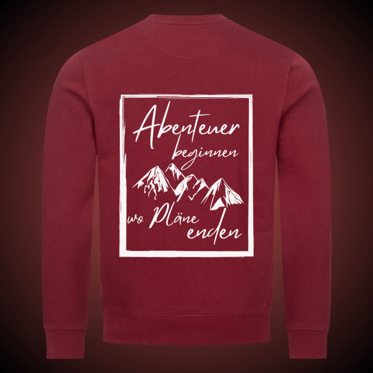 Abenteuer - Sweatshirt Backprint