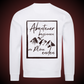 Abenteuer black - Sweatshirt Backprint