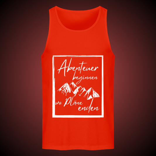 Abenteuer - Tanktop Frontprint