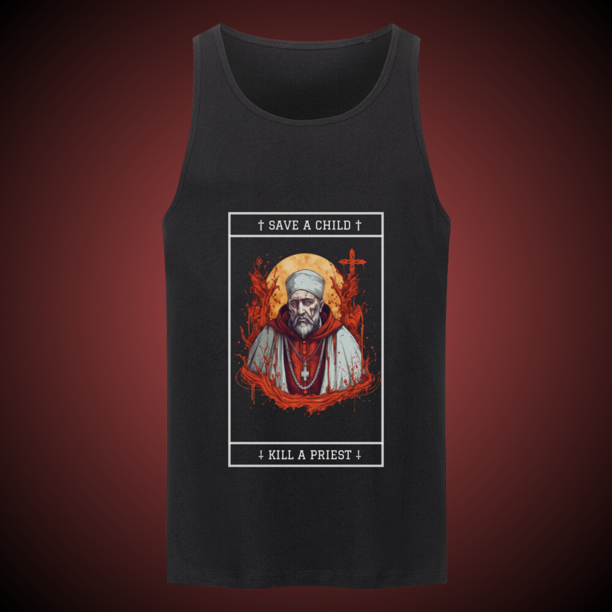 Save a child - Tanktop Frontprint
