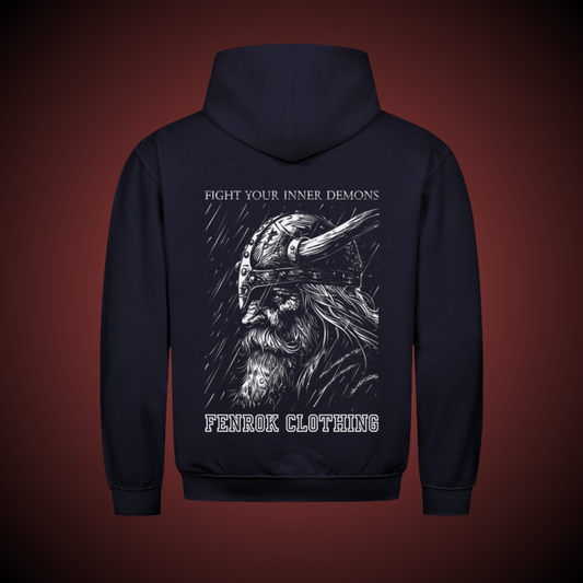 Fight your inner demons - Hoodie Backprint
