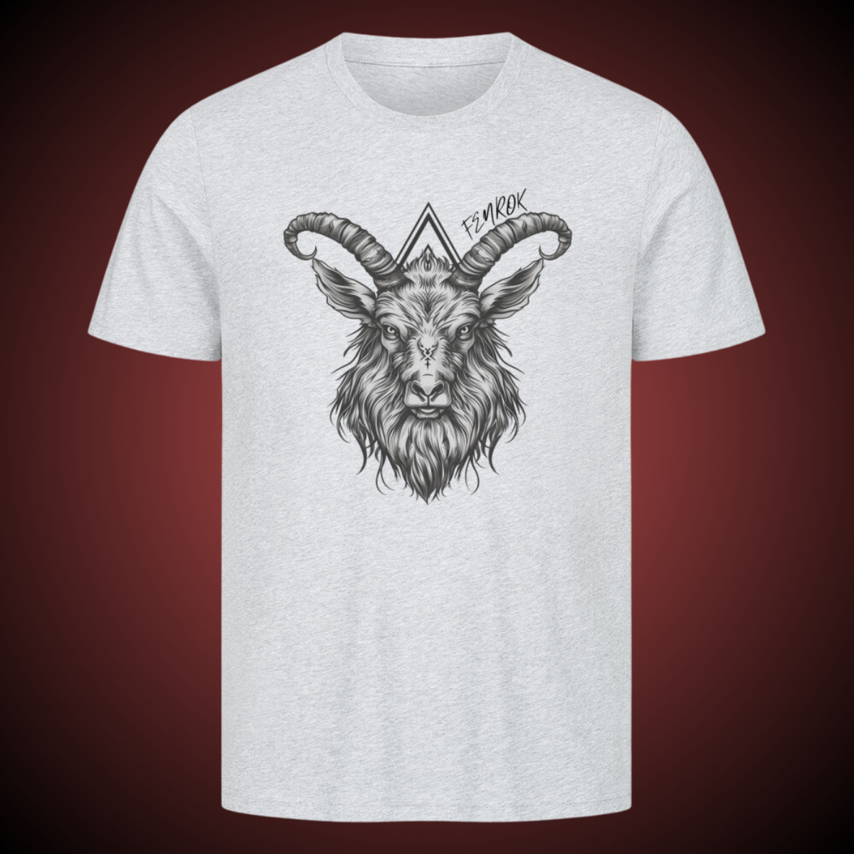 Viking Goat - Herren Shirt Frontprint