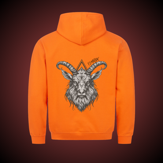 Viking Goat - Hoodie Backprint