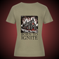 Born To Ignite - Damen Shirt Backprint