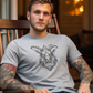 Viking Goat - Herren Shirt Frontprint