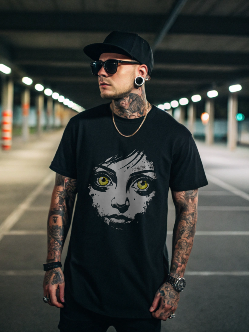 Mystique - Herren Shirt Frontprint