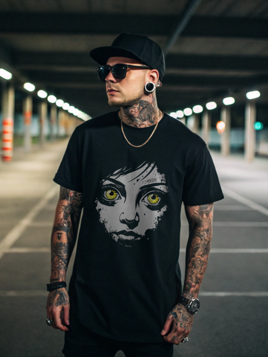 Mystique - Herren Shirt Frontprint