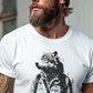 Hiking Wolf - Herren Shirt Frontprint