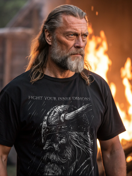 Fight your inner demons - Herren Shirt Frontprint